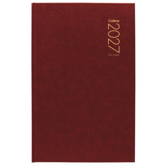DIARIES 2027 Collins Diary 81A Red 2027 page: 38