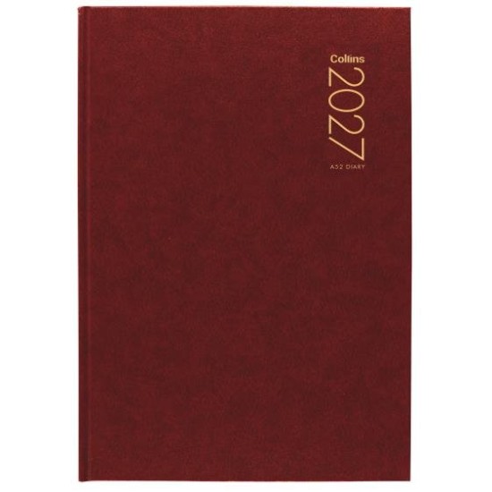 DIARIES 2027 Collins Diary A52 Red 2027 page: 26