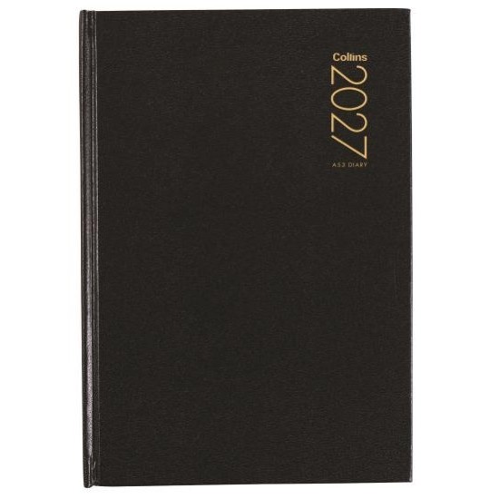 DIARIES 2027 Collins Diary A53 Black 2027 page: 28