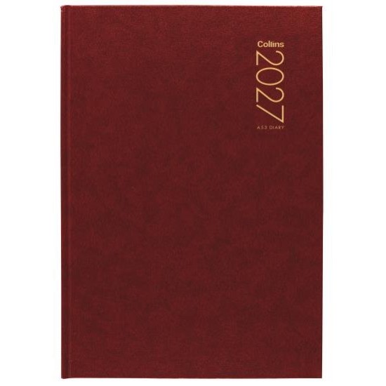 DIARIES 2027 Collins Diary A53 Red 2027 page: 28