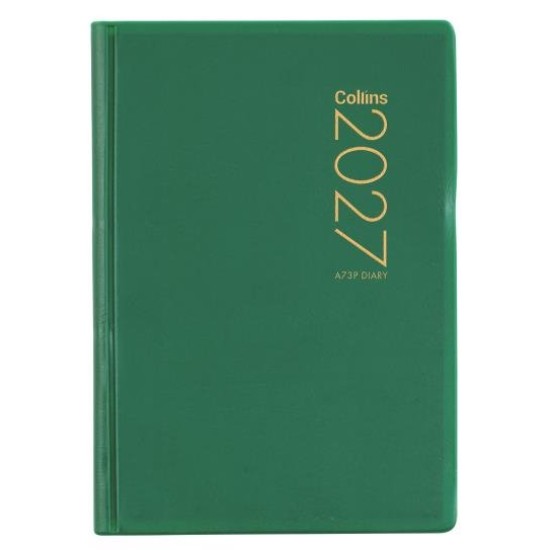 DIARIES 2027 Collins Diary A73P Green 2027 page: 44