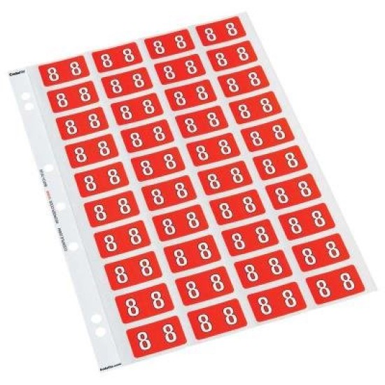 CDF 25MM NUMERIC LAB 8 SINGLES