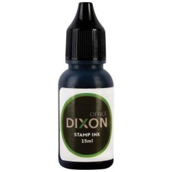 DIXON STAMP REFILL BLACK 15ML PRE INKED
