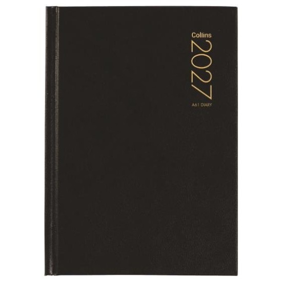 DIARIES 2027 Collins Diary A61 Black 2027 page: 39