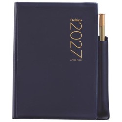 DIARIES 2027 Collins Diary A72PP Navy With Pencil 2027 page: 43