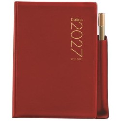 DIARIES 2027 Collins Diary A72PP Red With Pencil 2027  page: 43