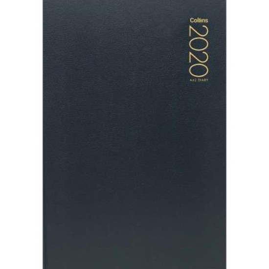 Diaries 2026 Collins Diary A42 Navy Even Year page: 16 