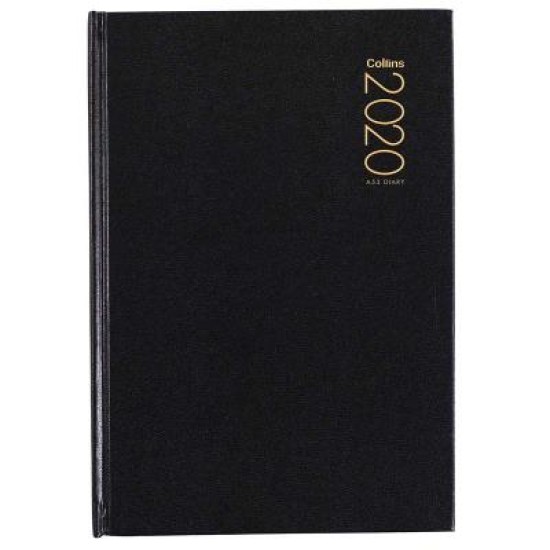 Diaries 2026 Collins Diary 81A Black Even Year page: 42 