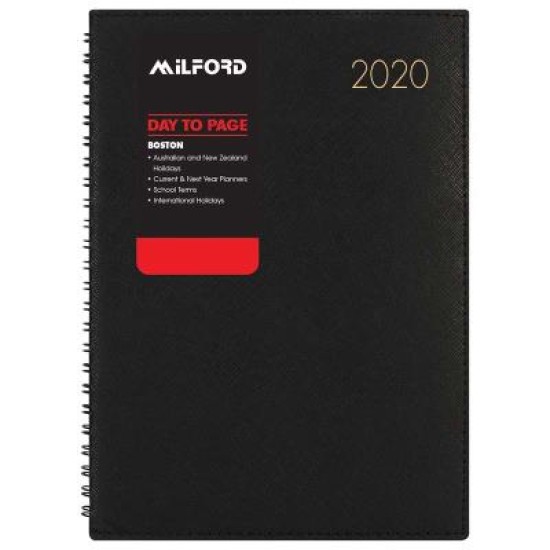 Diaries 2026 Collins Boston A43 WTV Diary Black Even Year  page: 16 