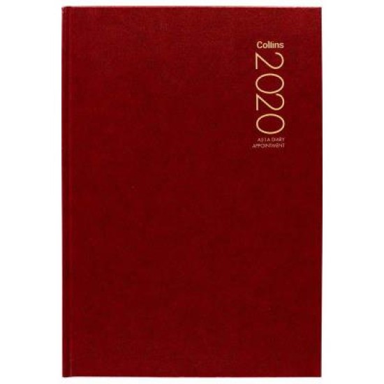 Diaries 2026 Collins A4 Interleaved Appointment Diary Even Year  page: 12 