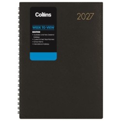 DIARIES 2027 Collins Diary Boston A43 Week To View Black 2027  page: 15