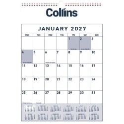 DIARIES 2027 Collins Calendar One Month To View Wiro 2027 page: 61
