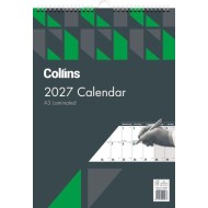 DIARIES 2027 Collins Calendar A3 Month To View Laminated Wiro 2027 page: 60