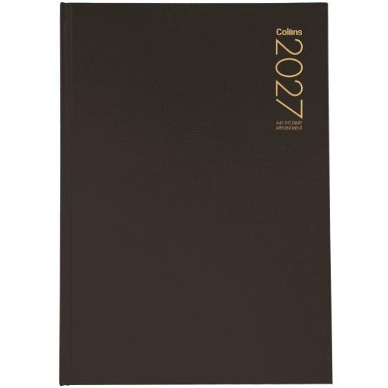 DIARIES 2027 Collins Diary A4 Interleaved Appointment 2027  page: 11
