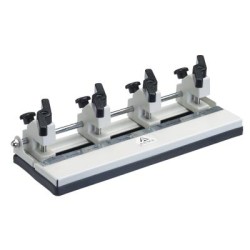 TWIST DRILL HOLE PUNCHES ACME AP810 Four hole adjustable 120 Grey