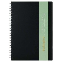 Bockingford Diary A4 Visual 60 Leaf Alternating White Black 120gsm Bockingford Diary A4 Visual 60 Leaf Alternating White Black 120gsm