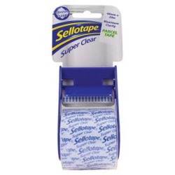 Sellotape 1263 Crystal Clear Dispenser 48mmx20m 1 UNIT