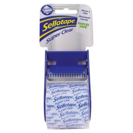 Sellotape 1263 Crystal Clear Dispenser 48mmx20m 1 UNIT