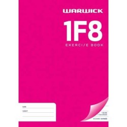 Warwick Exercise Book 1U4 24 Leaf Ruled 2/3 Unruled 1/3 230x180mm