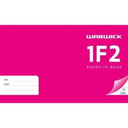 Warwick Exercise Book 1G2 24 Leaf Ruled 25mm 125x202mm