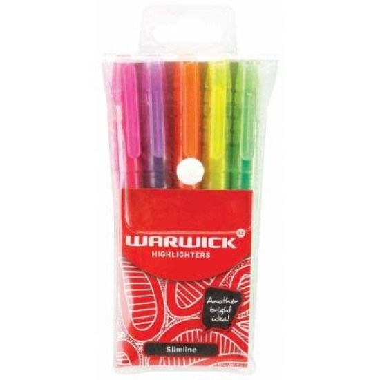 Warwick Highlighter Stubby Blue