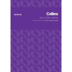 Collins Goods Delivery A5/50DL Duplicate No Carbon Required