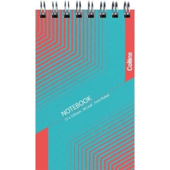 Collins Notebook SP35 Top Opening 77x125mm 7mm 36 Leaf