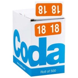 Codafile Label 19mm Year 2018 Roll 500 Codafile Label 19mm Year 2018 Roll 500