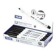 Milan Whiteboard Markers Fine Bullet Tip 3.7mm Green