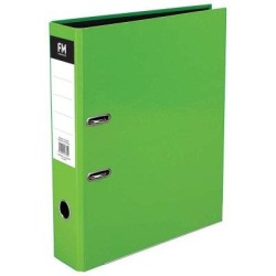 FM Binder Vivid Lime Green Foolscap Lever Arch FM Binder Vivid Lime Green Foolscap Lever Arch