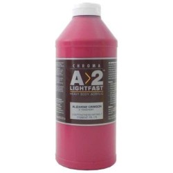 A2 Lightfast Heavybody Acrylic 1 Litre Alizarine Crimson A2 Lightfast Heavybody Acrylic 1 Litre Alizarine Crimson