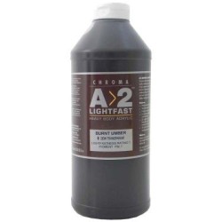 A2 Lightfast Heavybody Acrylic 1 Litre Burnt Umber A2 Lightfast Heavybody Acrylic 1 Litre Burnt Umber