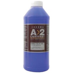 A2 Lightfast Heavybody Acrylic 1 Litre Cobalt Blue A2 Lightfast Heavybody Acrylic 1 Litre Cobalt Blue