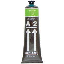 A2 Lightfast Heavybody Acrylic 120ml Light Green A2 Lightfast Heavybody Acrylic 120ml Light Green