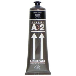 A2 Lightfast Heavybody Acrylic 120ml Ivory Black A2 Lightfast Heavybody Acrylic 120ml Ivory Black