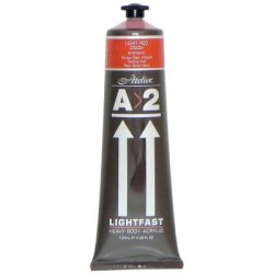 A2 Lightfast Heavybody Acrylic 120ml Light Red Oxide A2 Lightfast Heavybody Acrylic 120ml Light Red Oxide