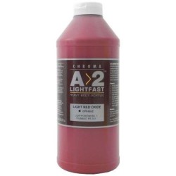 A2 Lightfast Heavybody Acrylic 1 Litre Light Red Oxide A2 Lightfast Heavybody Acrylic 1 Litre Light Red Oxide