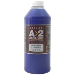 A2 Lightfast Heavybody Acrylic 1 Litre Pthalo Blue A2 Lightfast Heavybody Acrylic 1 Litre Pthalo Blue