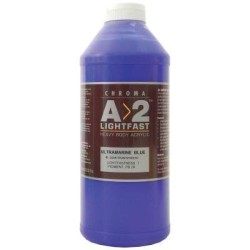 A2 Lightfast Heavybody Acrylic 1 Litre Ultramarine Blue A2 Lightfast Heavybody Acrylic 1 Litre Ultramarine Blue