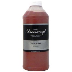 Chromacryl Acrylic Paint Student 1 Litre Burnt Sienna Chromacryl Acrylic Paint Student 1 Litre Burnt Sienna