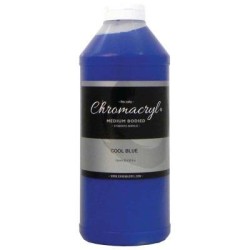Chromacryl Acrylic Paint Student 1 Litre Cool Blue Chromacryl Acrylic Paint Student 1 Litre Cool Blue