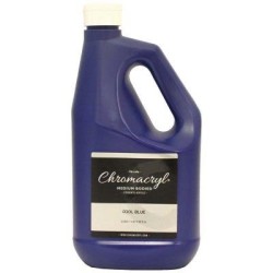 Chromacryl Acrylic Paint Student 2 Litre Cool Blue Chromacryl Acrylic Paint Student 2 Litre Cool Blue