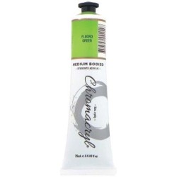 Chromacryl Paint Fluoro Green 75ml