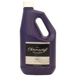 Chromacryl Acrylic Paint Student 2 Litre Violet Chromacryl Acrylic Paint Student 2 Litre Violet
