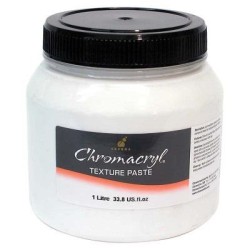 Chromacryl Medium 1 Litre Texture Paste Acrylic Chromacryl Medium 1 Litre Texture Paste Acrylic