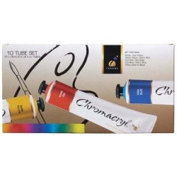 Chromacryl Acrylic Paint 5 X 75ml Set Chromacryl Acrylic Paint 5 X 75ml Set