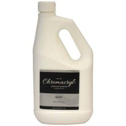 Chromacryl Paint Acrylic 2 Litre Student White Chromacryl Paint Acrylic 2 Litre Student White