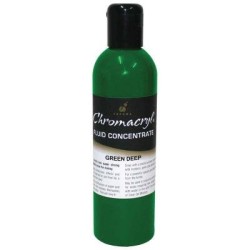 Chromacryl Fluid Concentrate Green Deep 250ml Chromacryl Fluid Concentrate Green Deep 250ml