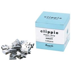 Clippie Paper Clip Slide Small Box 100 Clippie Paper Clip Slide Small Box 100