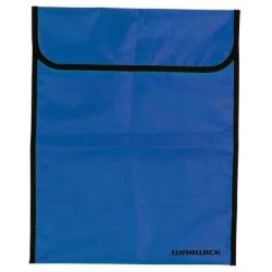 Warwick Homework Bag Fluoro Blue Xl Velcro Warwick Homework Bag Fluoro Blue Xl Velcro